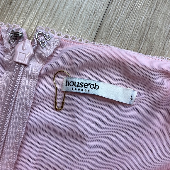 NEW! HOUSE OF CB DEVA OMBRE MINI DRESS, SIZE LARGE 1077 - Picture 7 of 8